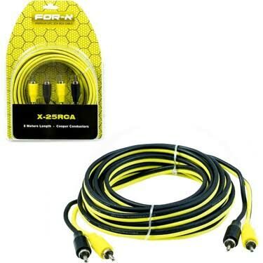 ANFİ KABLO 2RCA 2RCA 5MT FOR-X X-25RCA