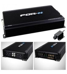 For-X XAE 804 4 Kanal Bass Kontrollü Oto Amfi 3000W