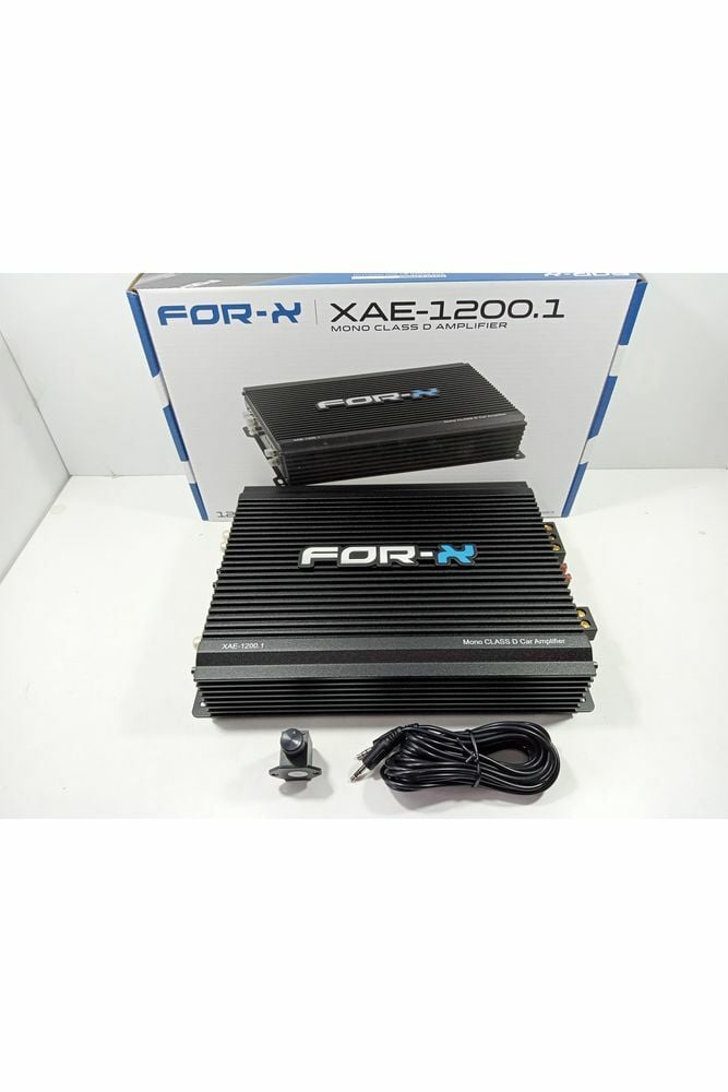 Mono Amfi 1200rms – Xae-1200.1d Bass Anfisi – Bass Kontrollü Mono Anfi