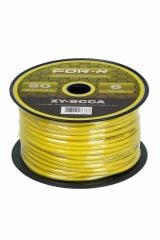 8 GA Bakır Oto Amfi Power Kablosu 50 Metre XY-8 CCA