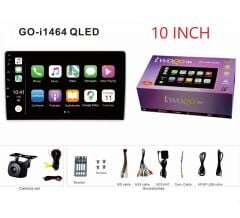 Twogo i1464 QLED 10 Inch Multimedya 4+64Gb 8 Çekirdek Android 15 Carplay Android Auto 4x60W USB/BT/FM