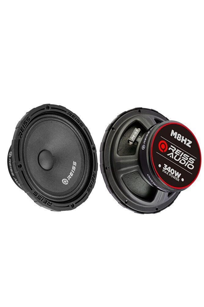 Reiss Audio RS-M8HZ 20Cm Midrange 340W Maksimum 120W RMS Kapaklar Dahil