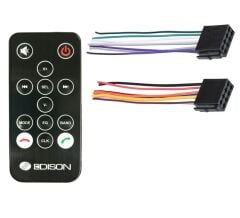 Edison ED-BT300 Oto Teyp MP3 Çalar/FM Radyo/USB/AUX/SD/BT/2 Amfi Çıkışlı/4*50W/APP Kontrol/Kumanda