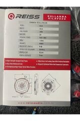 Reiss Audio Rs-b2 4'' 10 Cm Bmw Ön Ve Arka Kapı Uyumlu Component Hoparlör (Paketi Çiftlidir)