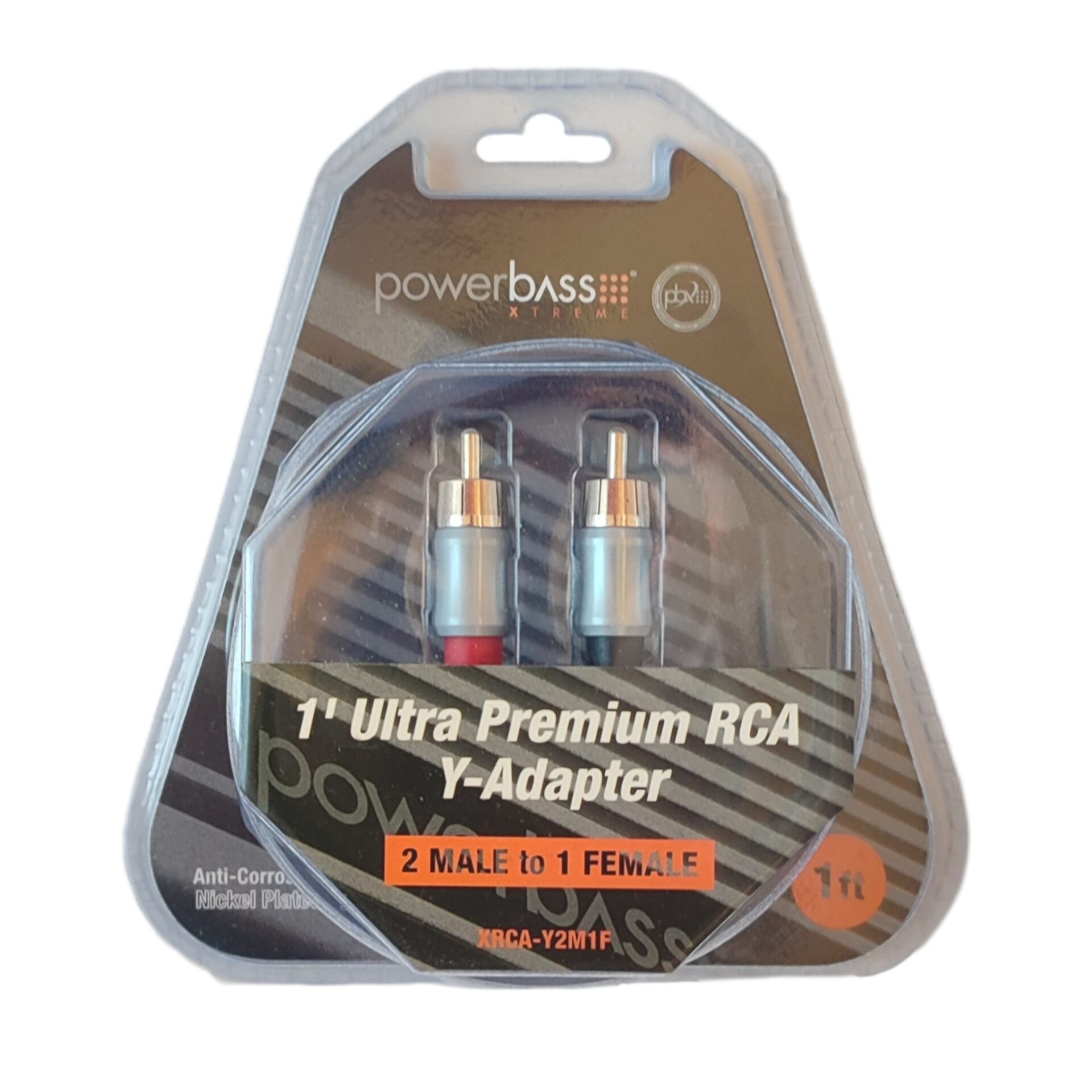 Powerbass XRCA-Y2M1F Anfi Y Kablo 2 Erkek 1 Dişi OFC
