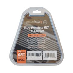 Powerbass XRCA-Y2M1F Anfi Y Kablo 2 Erkek 1 Dişi OFC
