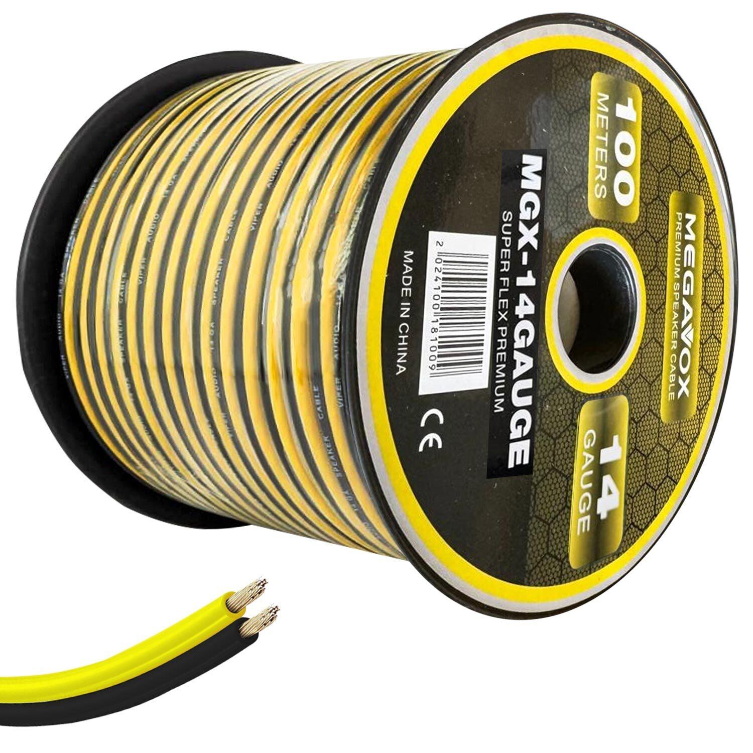 MEGAVOX MGX-14GAUGE Hoparlör Kablosu Silikon 14GA 100 Metre