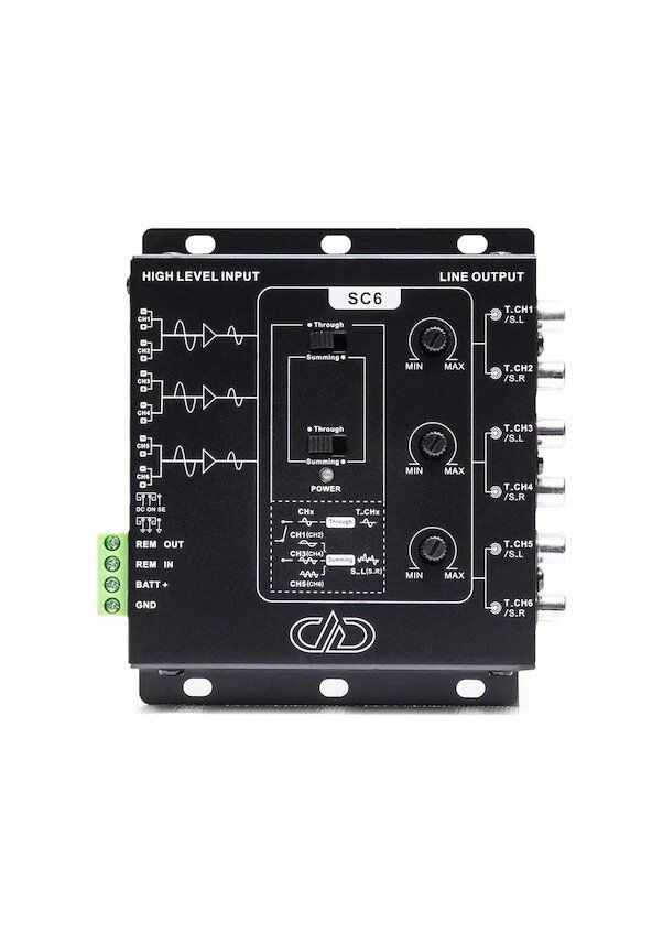 Dd Audio SC6 6 Kanal Tetiklemeli Profesyonel Teyp Deck Çevirici Parazit Yapmaz