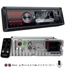 HARWARD HR-MX653 Oto Teyp 4X50 Watt Bluetooth Mobil Aplikasyon 2xUsb Sd Fm Aux