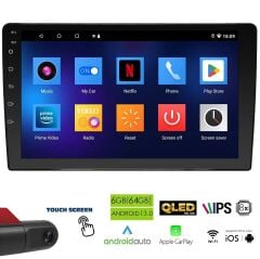 REISS AUDIO RS-DT53 Tablet Multimedya Android 13 10.1 İnç 6+64GB 8 Çekirdek 360 Cam DVR Kameralı