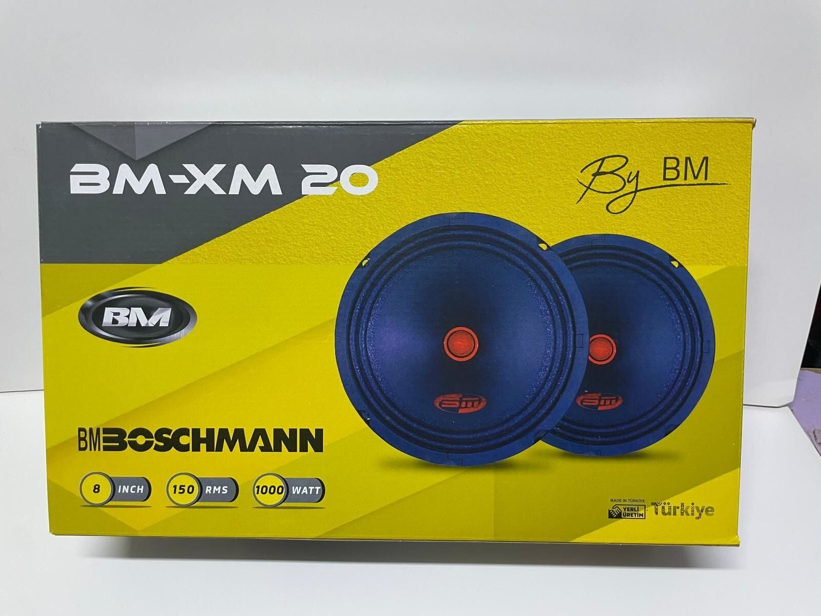 BOSCHMANN BM-XM20 20 CM MİDRANGE 1000 WATT MAXİMUM POWER 150 WATT RMS POWER