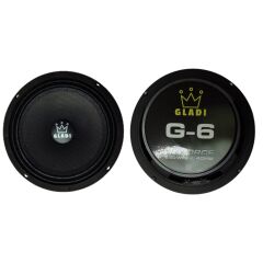 GLADI G-6 Oto Midrange 16cm 350W Maksimum 110W RMS 2 Adet