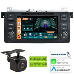 Fimex-9907 Tablet Multimedya Android 7 İnç 4+64GB 4 Çekirdek BMW E46 1998-2006