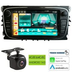 Fimex NAV-9911 Tablet Multimedya Android 7 İnç 4+64GB 4 Çekirdek Ford Focus 2 Black