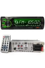 Mega Vm-946 Oto Teyp 4x60 Watt Bluetooth Büyük Ekran 2xusb Sd Fm Aux 7 Renk Ekranlı