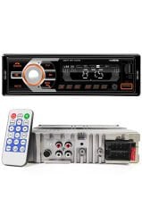 Mega Vm-420 Oto Teyp 4x60 Watt Bluetooth 2xusb Sd Fm Aux 7 Renk Ekranlı