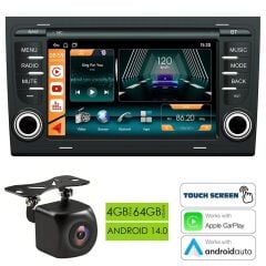 Fimex NAV-9905 Tablet Multimedya Android 7 İnç 4+64GB 4 Çekirdek AUDİ A4 2004-2007