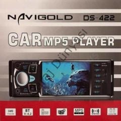 Navigold Ds 422 Bluetooth Oto Teyp Çift Usb Mp3 Mp4 Mp5 FM Radyo Geri Görüş Kamerası Hediyeli