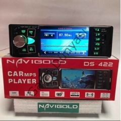 Navigold Ds 422 Bluetooth Oto Teyp Çift Usb Mp3 Mp4 Mp5 FM Radyo Geri Görüş Kamerası Hediyeli