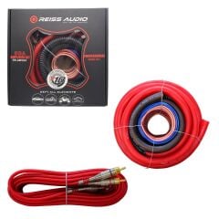 Reiss Audio RS-AWG04 Oto Anfi Kablo Seti 0GA Kablo Kiti