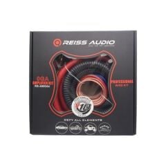 Reiss Audio RS-AWG04 Oto Anfi Kablo Seti 0GA Kablo Kiti