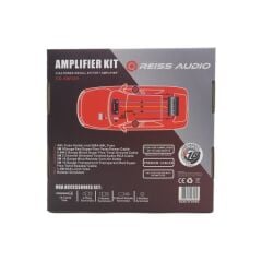 Reiss Audio RS-AWG04 Oto Anfi Kablo Seti 0GA Kablo Kiti
