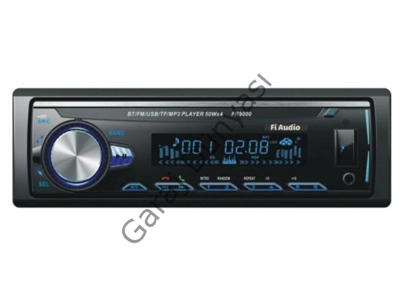 Fi Audio FR9000 Bluetooth/Usb/SD/Aux Dijital Medya Çalar Oto Teyp