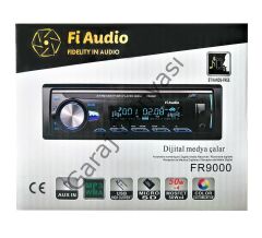 Fi Audio FR9000 Bluetooth/Usb/SD/Aux Dijital Medya Çalar Oto Teyp