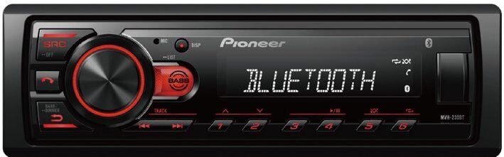 Pioneer MVH-S230BT USB Girişli Bluetooth özellikli Oto Teyp