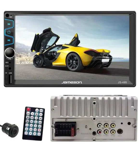 Jameson Js 495 Double Teyp 7 Inch Geri Görüş Kamerası Hediyeli