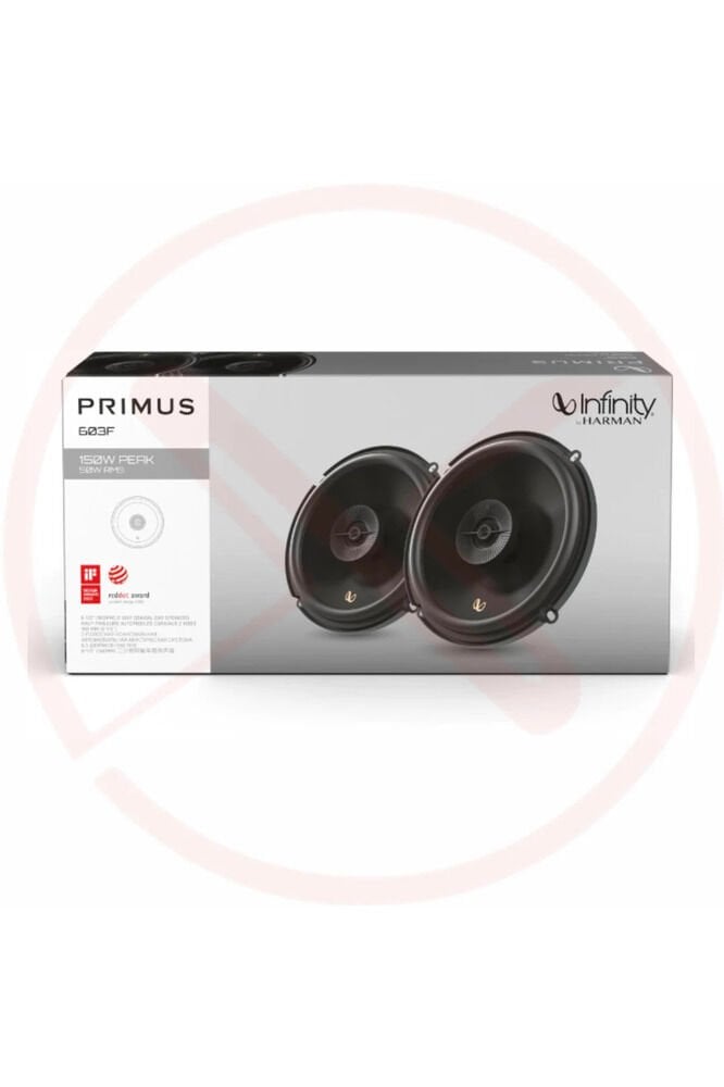 INFINITY PRIMUS 603F 16 CM 150W PEAK 50W RMS 2 YOLLU COAXIAL HOPARLÖR BY HARMAN
