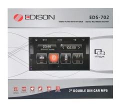 EDISON EDS-702 7 Inch Double Teyp USB Mirror Link MP5 Bluetooth AUX