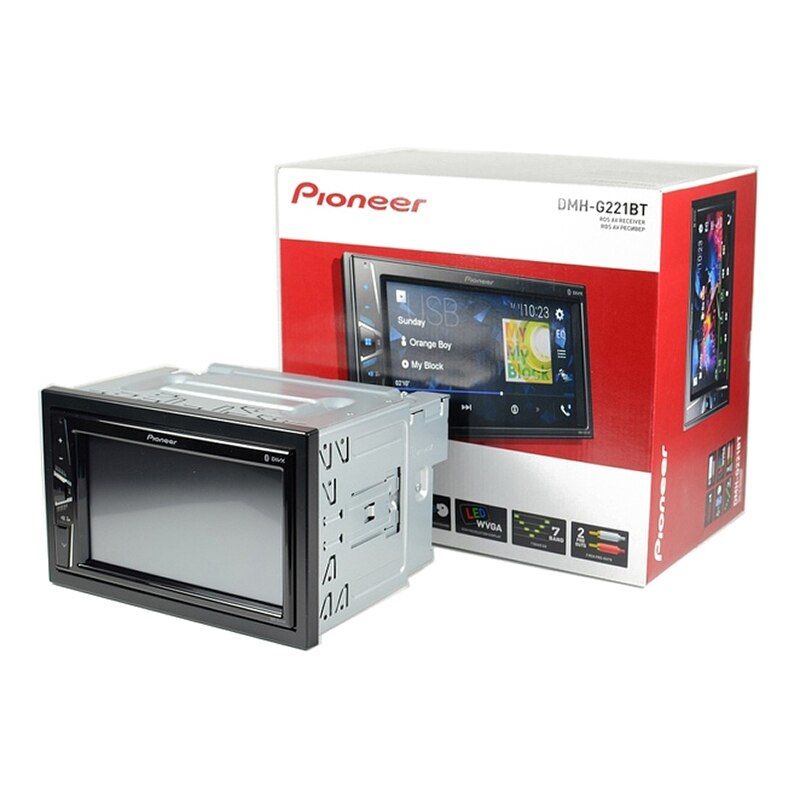 Pioneer DMH-G221BT 6,2” Double Teyp Bluetooth USB Android Uyumlu Digicom Garantili