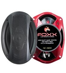 FOXX FX-CX69 Oto Koaksiyel Hoparlör Oval 6X9 İnç 900 Watt Tweeterli Kapaklı 2 Adet