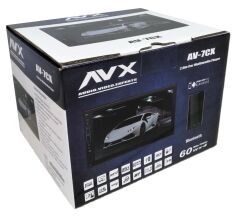 AVX AV-7CX 7'' Double Teyp USB AUX BT IOS-Android Uyumlu Geri Görüş Kameralı