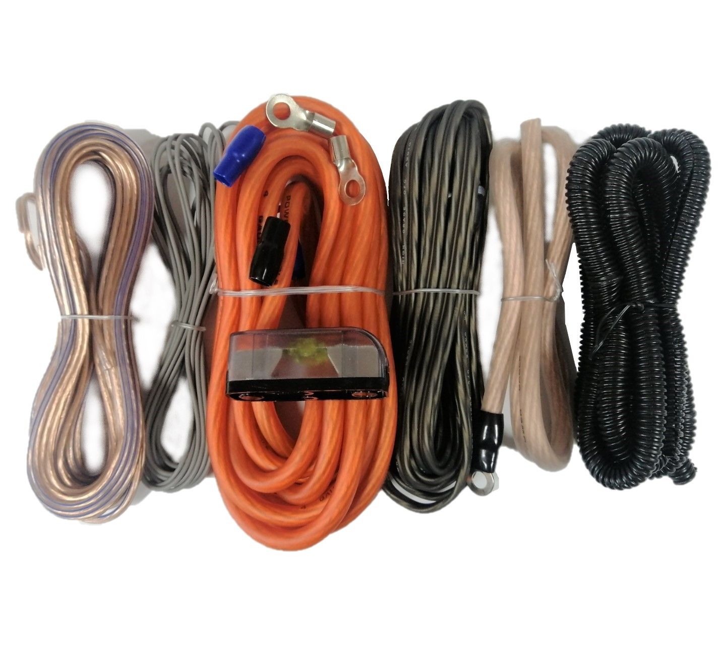 Boschmann 4 Ga Kalın Profesyonel Oto Amfi Tesisat Kablo Seti