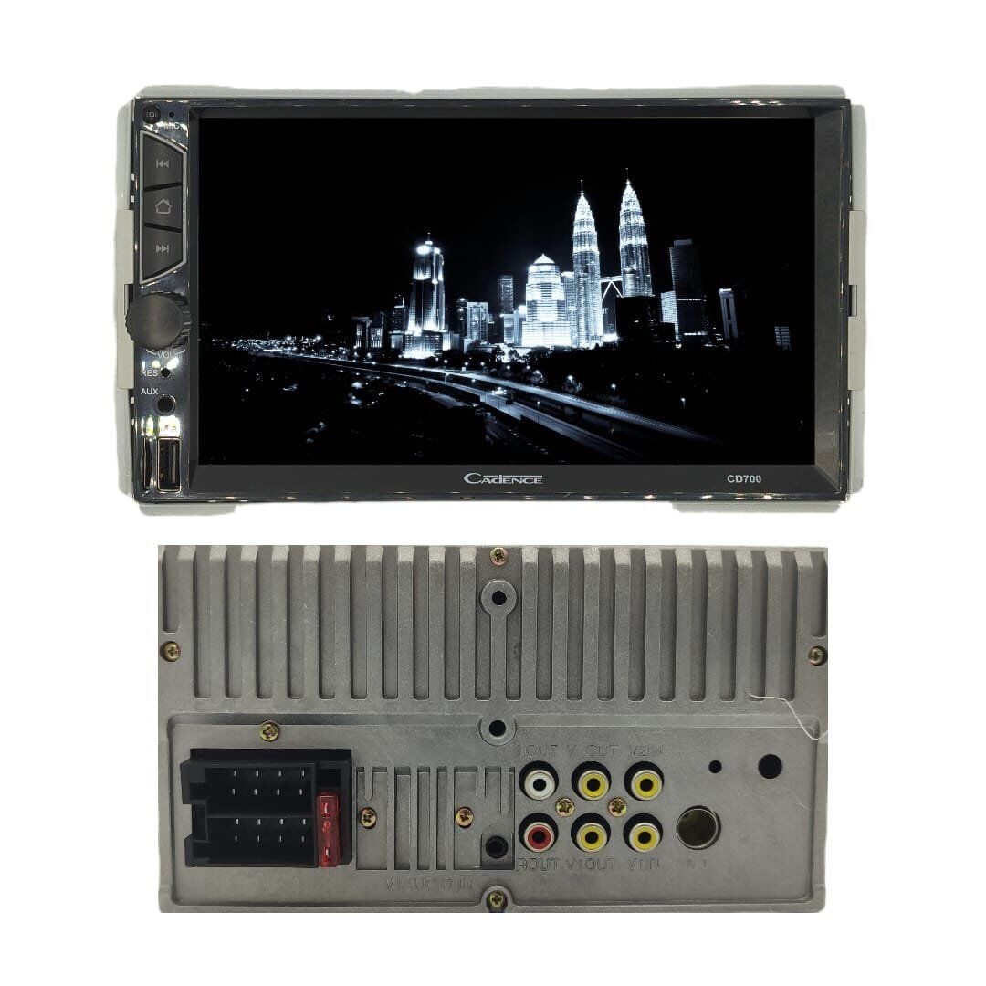 Cadence CD700 double Teyp 7 Inch BT/USB/SD Kart/Radyo