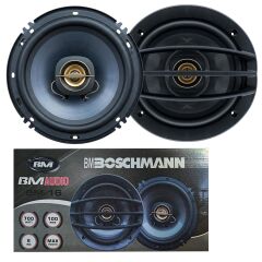 BOSCHMANN BM-16 Turbo Oto Koaksiyel Hoparlör 16cm 700 Watt 100W RMS Tweeterli 2 Adet