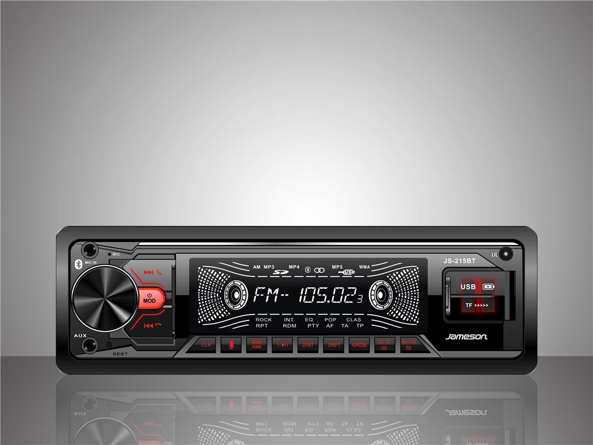 Jameson Çift Usb Hafıza Kartı Lcd Ekran Bluetooth Oto Teyp