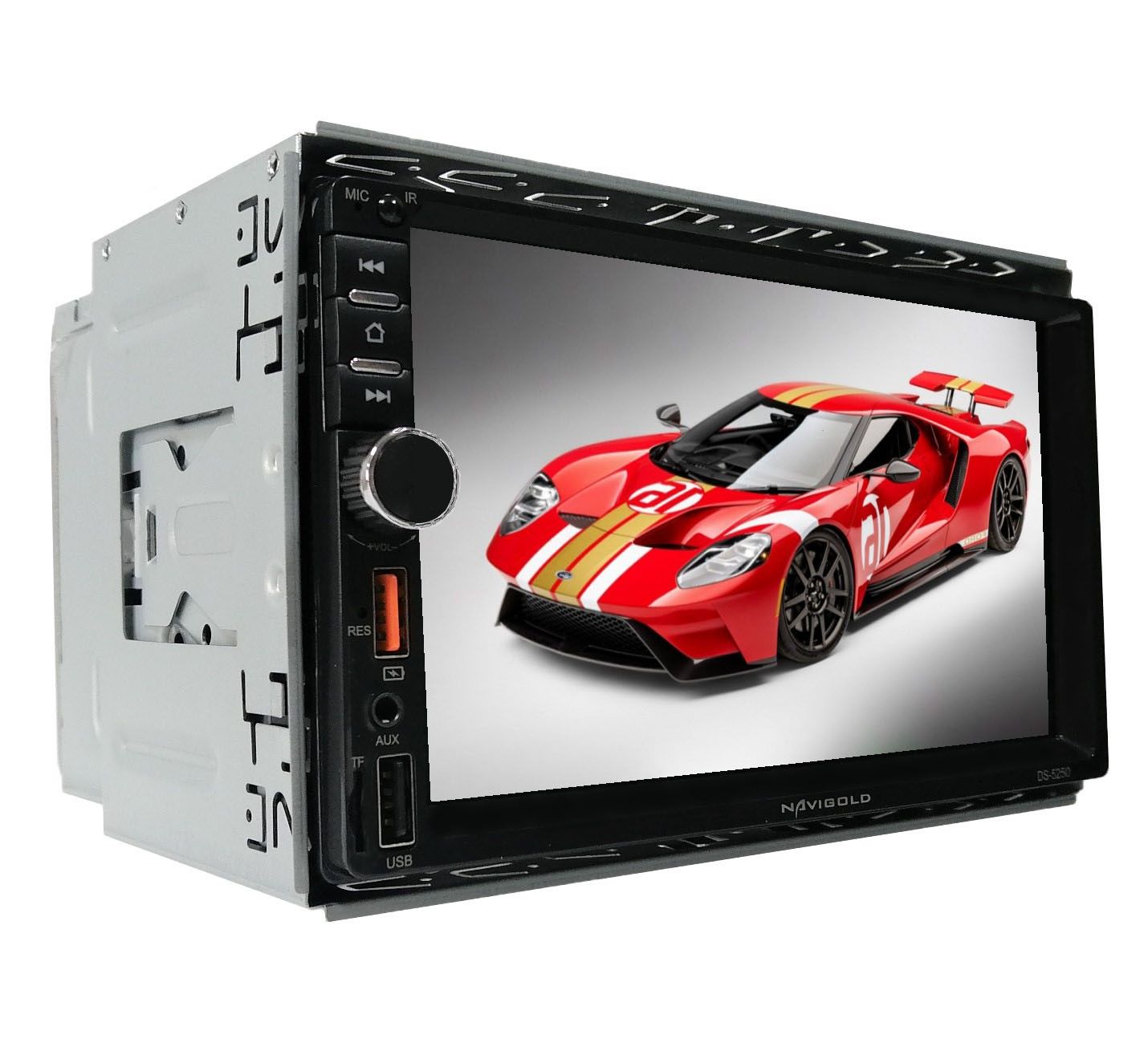 Garaj Dünyası Navigold Double Teyp DS-5250 7 Inch BT/USB/FM/AUX Geri Görüş Kamerası