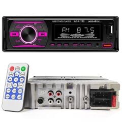 MEGAVOX MGX-925 Oto Teyp 4X50 Watt Bluetooth 2xUsb Fm Aux 7 Renk