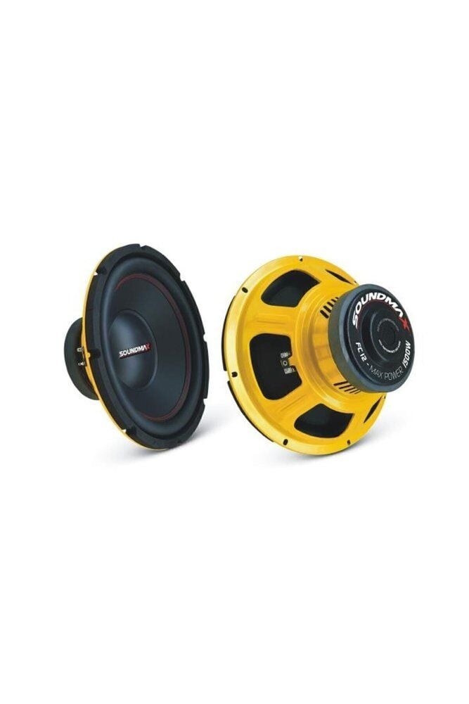 Soundmax SX-FC12 Bass Subwoofer 30cm 1500W Maksimum 400W RMS Oto Hoparlör