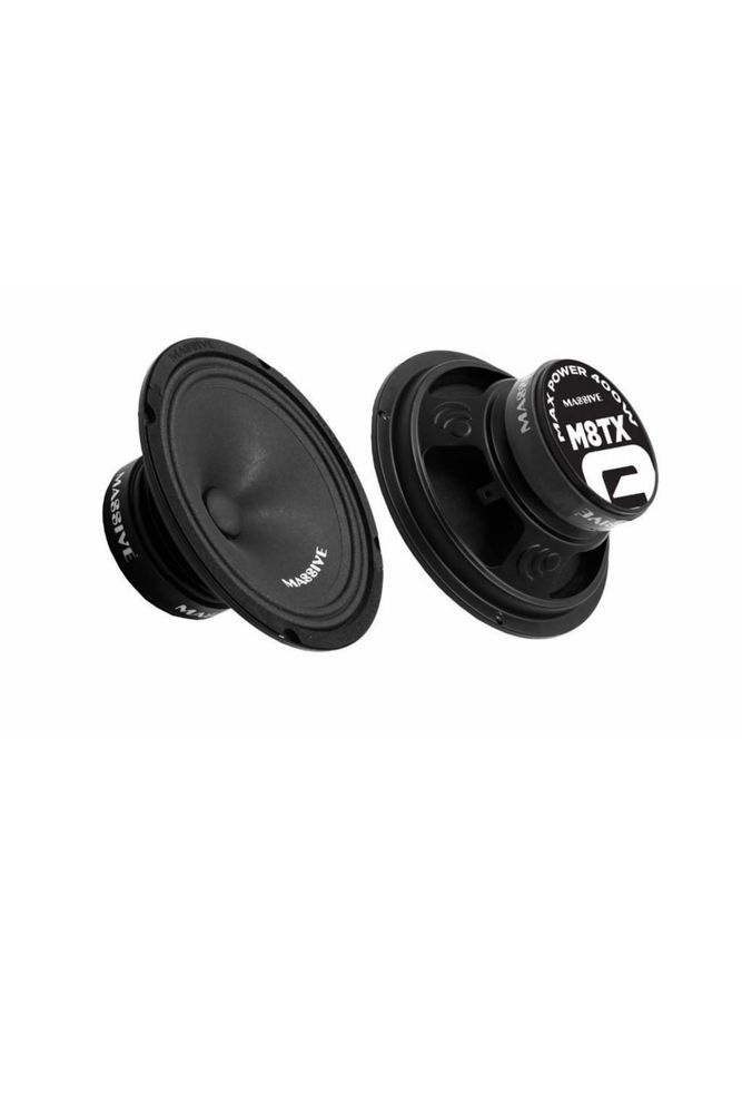 Ms-m8tx 20cm Midrange Ciftti 800w 240rms 400wat 120rms Iki Adet