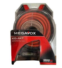 Megavox Kd-4kt 4 Awg 4ga Kablo Seti