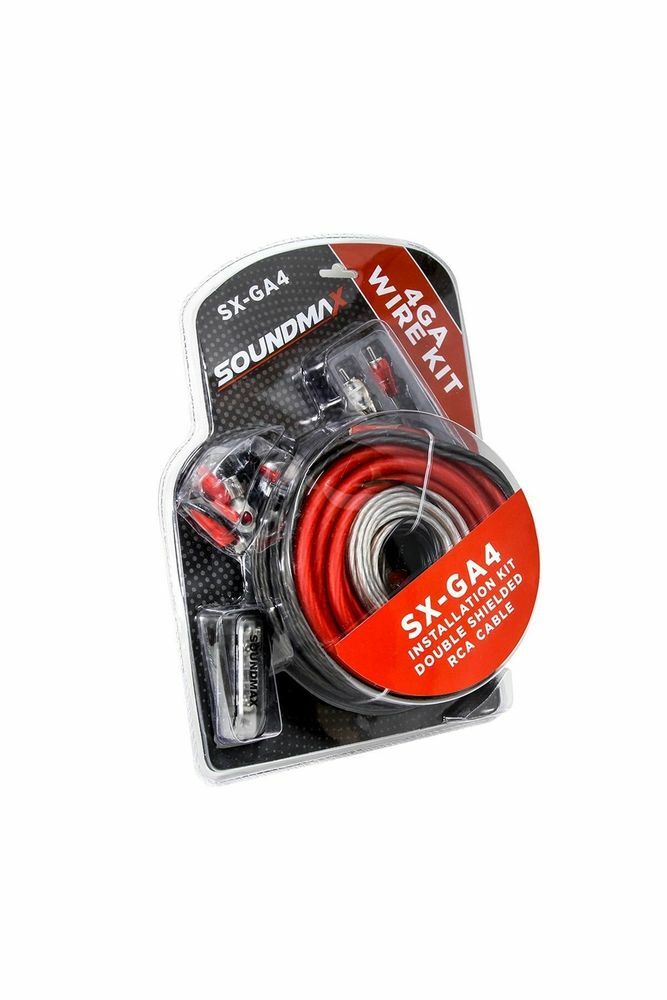 Oto Anfi Kablo Seti 4ga Vakumlu Sx-awg4