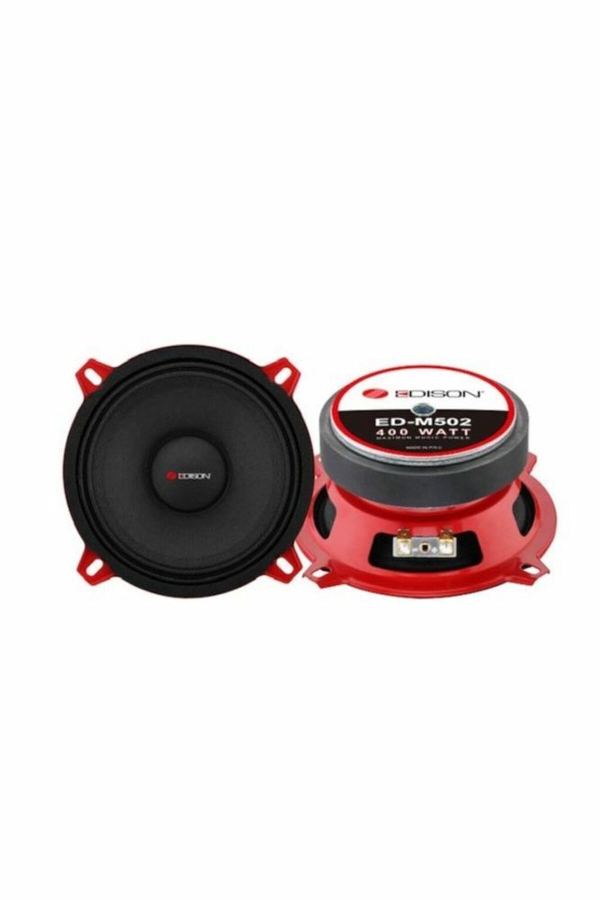 Ed-m502 13 Cm Midrange Çifti 800 Watt Oto Hoparlör Takımı Xv Sound