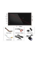 Ds-980 2gb Ram 32gb Uyumlu hafıza Android Multimedya Double Teyp 7İnç Youtube Navigasyon +Kamera