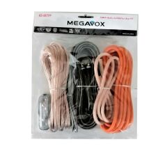 Megavox 8GA Oto Tesisat Kablo Seti