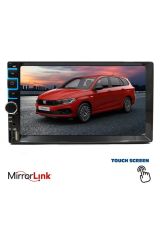 Double Teyp 7 4x50w Mirrorlink Bt/usb/sd/fm/aux Kamera Go Şahin Uyumlu