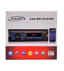 Sunask Mny-01 Teyp Bluetooth Çift USB Giriş